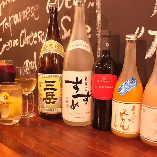 ドリンク等豊富にご用意☆