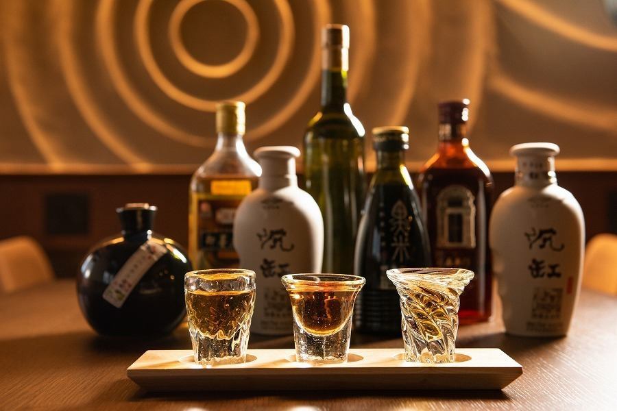 黄酒三種　利き酒