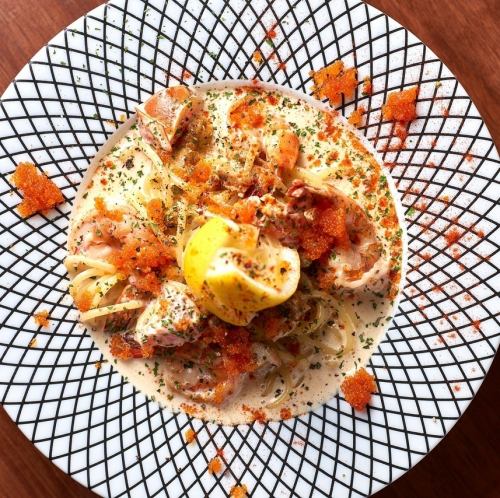 彩り豊かな季節のパスタ