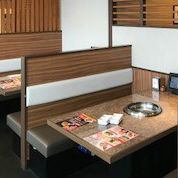 Table seating for 6 people.Have a relaxing and relaxing time ... ♪