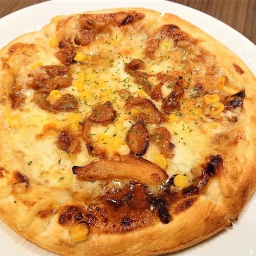 테리야키 치킨 피자 / Teriyaki Chiken Pizza