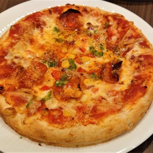 Triple Meat Pizza / Triple Meat Pizza