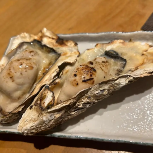 焼き牡蠣