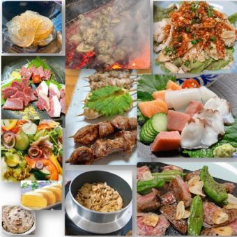 【酒會】熊本直送的馬生魚片拼盤套餐11道菜品+無限暢飲