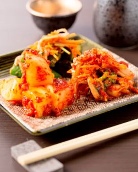 キムチ盛合せ
