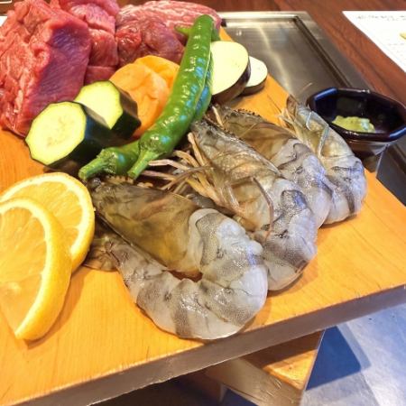 【数量限定】新春県産車海老ステーキコース (約200g)[全8品+飲放付]11000円→8000円