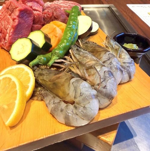 【数量限定】新春県産車海老ステーキコース (約200g)[全8品+飲放付]11000円→8000円