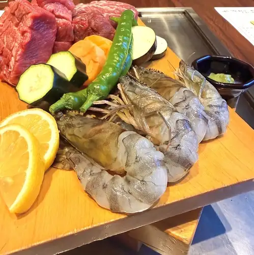 【11月限定】県産車海老×ステーキコース (約200g)[全6品+飲放付]11000円→9000円