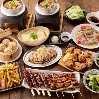 [Torido Zanmai 2,500 yen course] <11 dishes in total> (Sales items may change depending on the season)