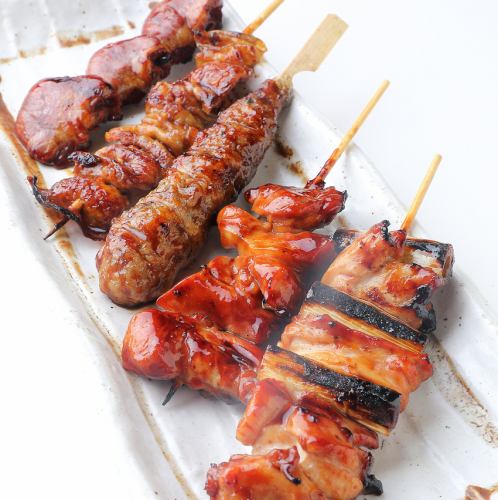 Assorted 5 skewers (sauce and salt)