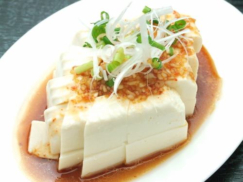 Chinese-style cold tofu