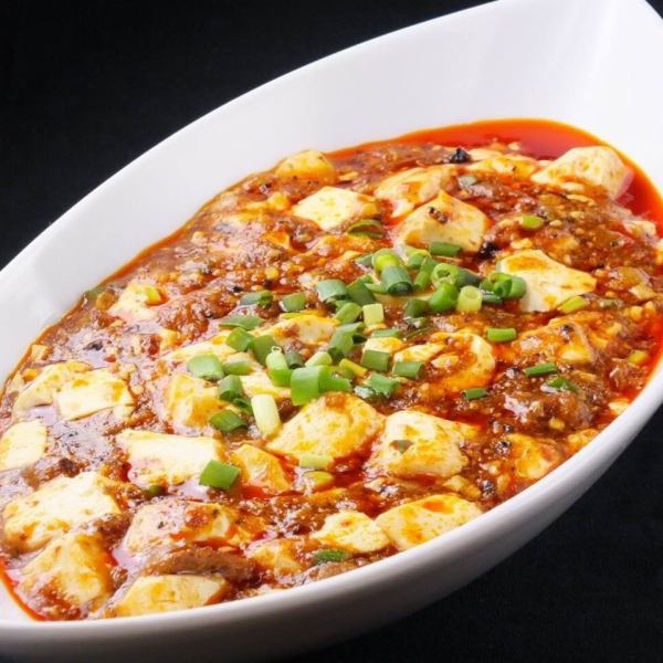 Sichuan-style mapo tofu with Japanese pepper
