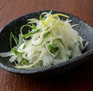 3 kinds of green onion snacks