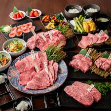 【２時間飲み放題付～犇屋で贅沢を。】黒毛和牛の甘み・うまみのすべてを堪能！贅沢コース