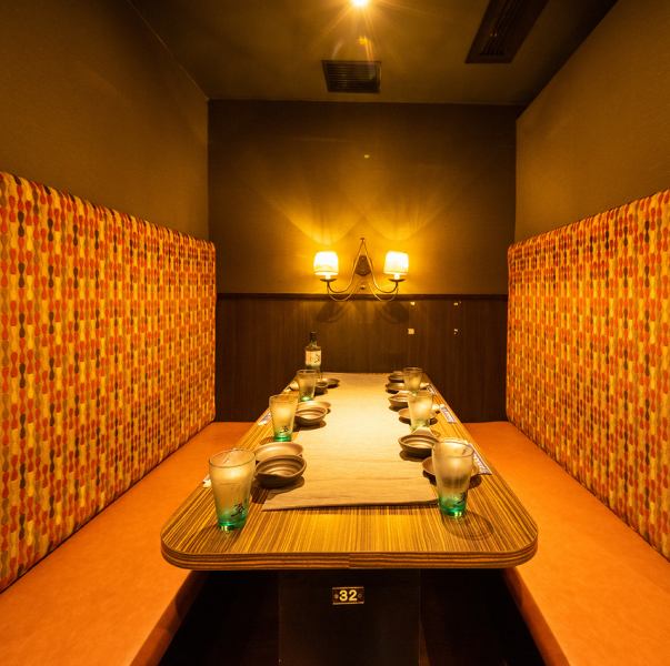 [For small group dining] We have completely private seating rooms of various sizes.Recommended for girls' night out, dates, family meals, as well as birthday and anniversary celebrations. We also have private rooms that can accommodate up to 2 people, so please use them for a variety of occasions.