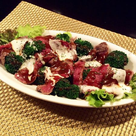 ☆ Daily menu & course menu Introduction ☆ Roast beef salad