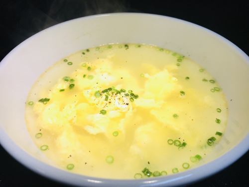 Egg soup