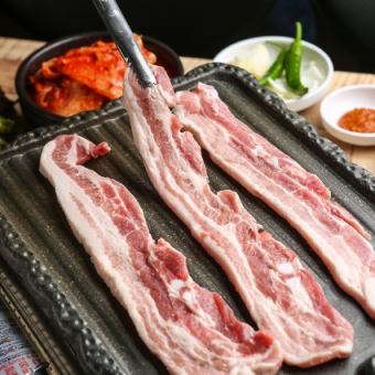 (S) [2 hours] All-you-can-eat carefully selected samgyeopsal course [2980 yen → 1980 yen]