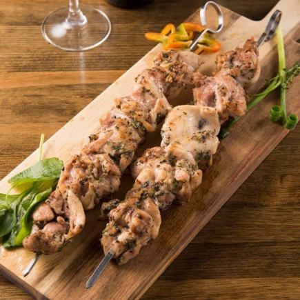 (4)【3시간 음료 무제한 포함】로즈마리 치킨 BBQ 뷔페 코스【4480엔→3480엔】