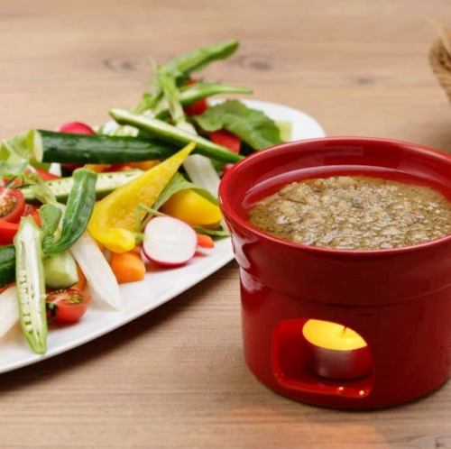 季節野菜のバーニャカウダ