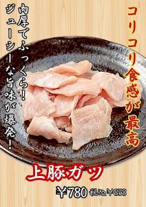 上豚ガツ