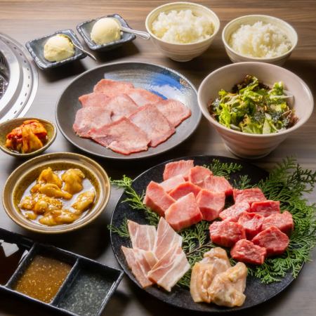 《90分飲み放題付き》焼肉の定番メニューをお手頃価格で♪5,800円