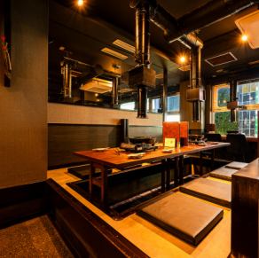 テーブル4人用×4 16席