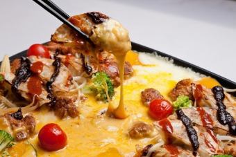 【Sun - Thu Limited Girls' Association Course】 ☆ Cheese Taccarb bium dumplings course Tax included 3500 yen (All you can drink 120 minutes)