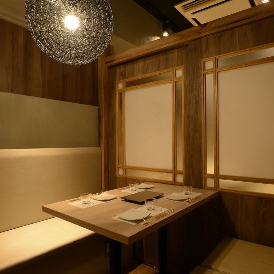 [Right next to Umeda Station!] Fully equipped with private rooms for 3 to 4 people! Fresh fish and delicious meat!