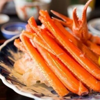 红雪蟹无限量供应 ◆适合各种宴会 ◎尽情享用本店引以为豪的红雪蟹！