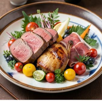 3時間飲み放題付き『ダイアモンドコース』全10品