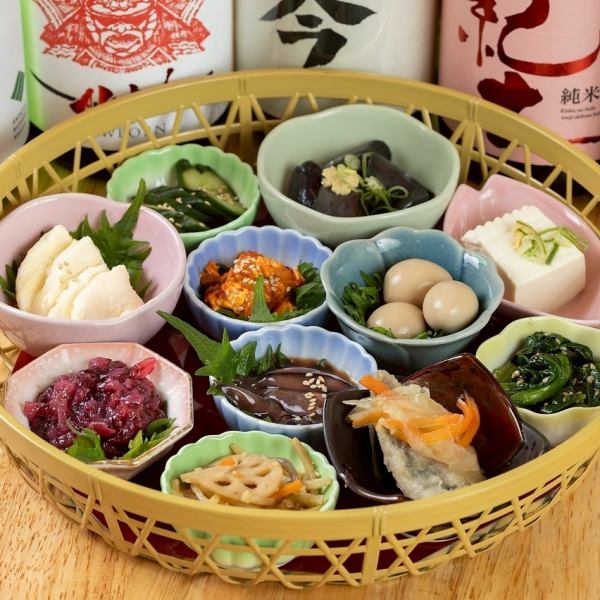 【赤字覚悟!】定番のお通し食べ放題が550円で食べ放題!！