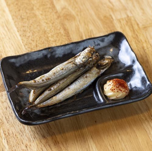 ししゃも炙り焼き