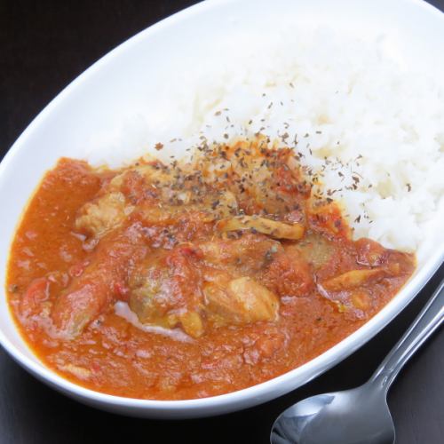 無水調理トマトチキンカレー