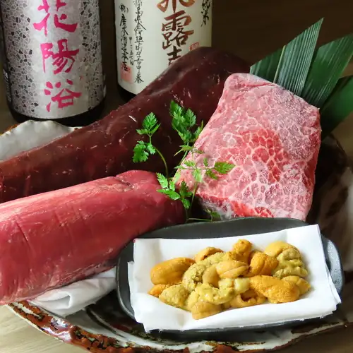 新鮮な極上肉と美酒で乾杯