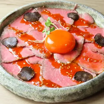 馬肉なめろう