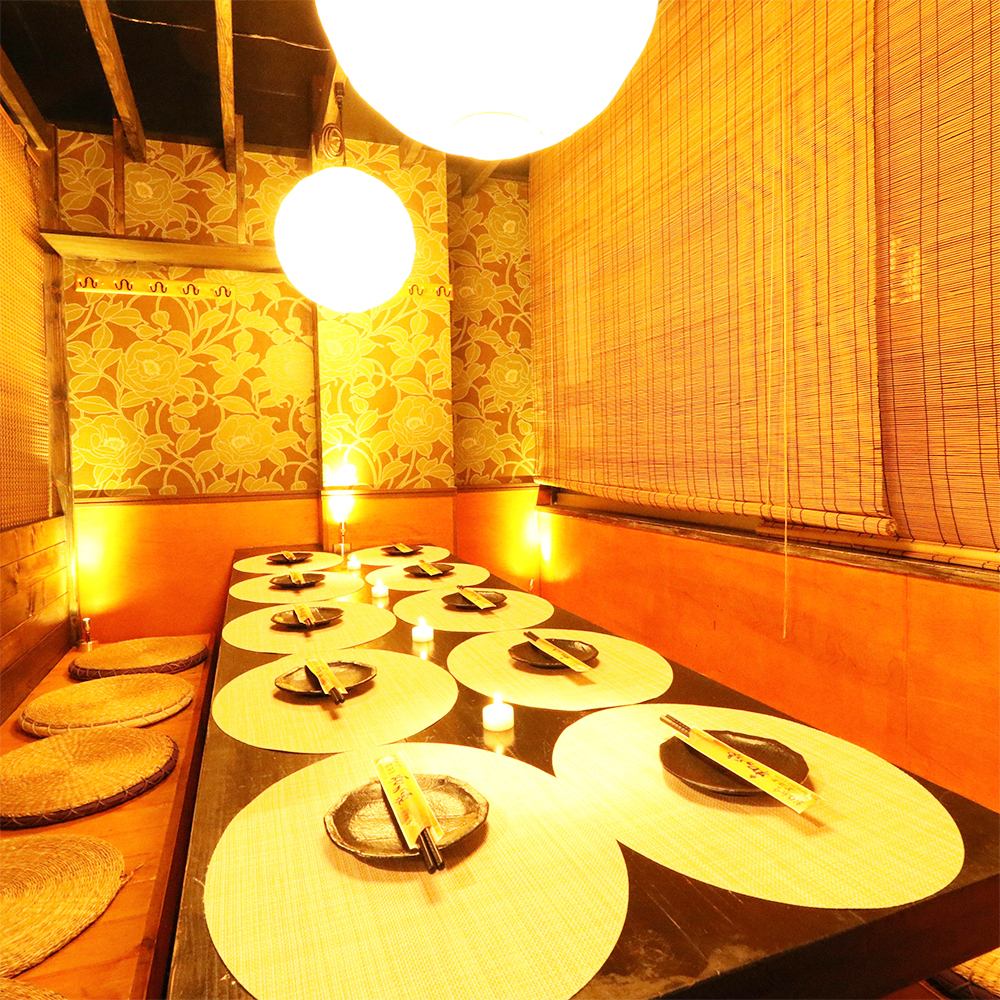 All-you-can-drink for 2 hours 1800 yen! Please relax in the designer's private room
