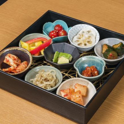 2h飲み放題付【焼肉&お酒のお供ライトコース】お酒のお供と和牛焼肉どっちも楽しめる10品7000円