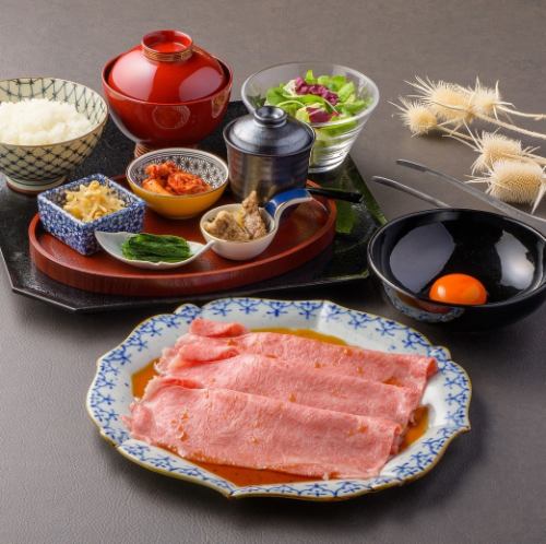 Ultimate sukiyaki yakiniku lunch