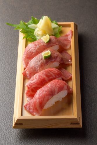 和牛寿司(4貫) Wagyu Sushi 4 pieces 