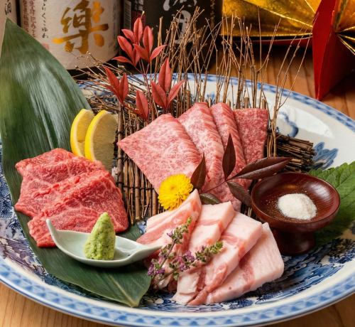 【和牛×和酒】ともじコース 全国の厳選【日本酒30種】も楽しめる飲み放題付き