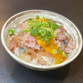 Small seafood Negitoro bowl