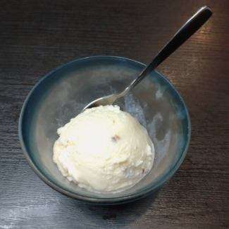 Rum raisin ice cream