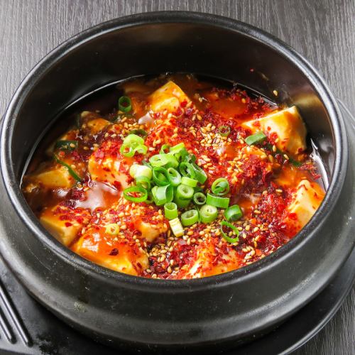 Super spicy mapo tofu