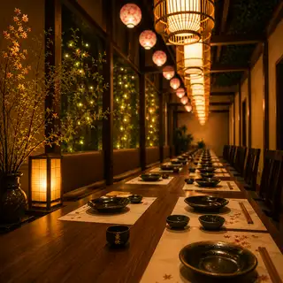 【最大90名様まで宴会可能】宴会におすすめの大型テーブル個室やゆったりとした空間が人気です♪人数や予算、開催時間等お気軽にご相談ください！大切なお客様を迎えての接待やビジネス仲間やお仕事仲間との大切なご宴会にどうぞご利用ください♪