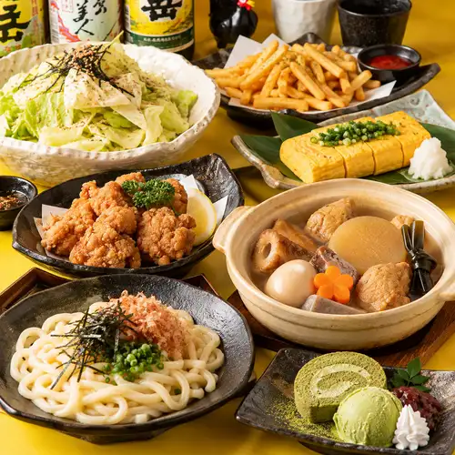 【16時までのご来店限定】創作おでんと唐揚げの全6品｜2時間飲み放題付 2,980円