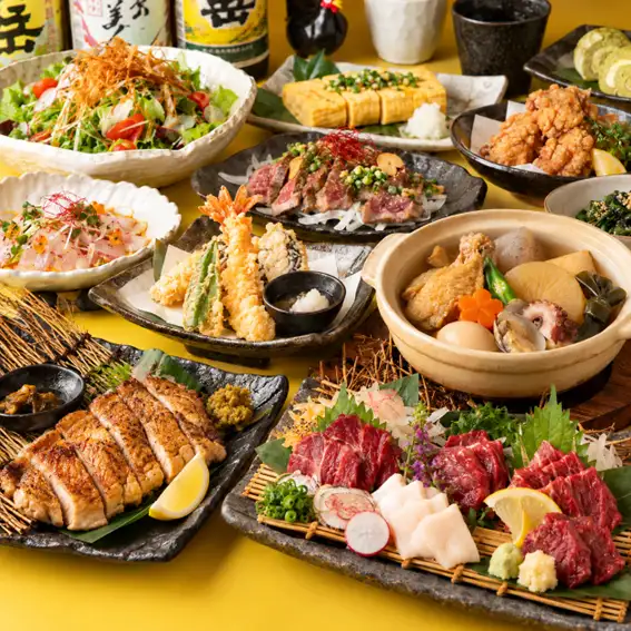 多彩な肉料理を個室でたっぷり満喫！