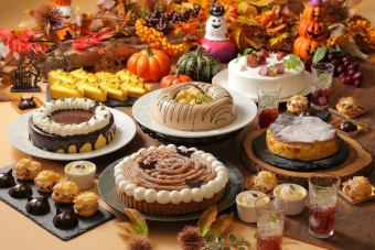 Weekends and holidays only! ★ 20% off when you book three days in advance! Halloween sweets & lunch buffet