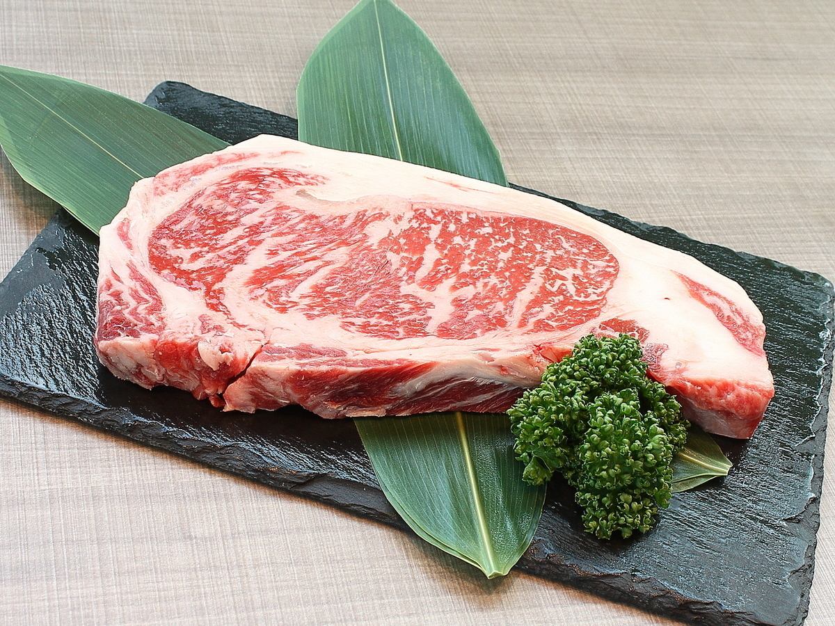ＢＢＱ事前ご予約でプレゼント！国産牛リブロースステーキ500ｇ