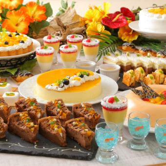 Weekends and Holidays Only! ★ Lunch & Sweets Buffet Tropical Sweets Fair